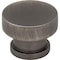 Jeffrey Alexander 1-1/4" Diameter Brushed Pewter Elara Cabinet Knob 484BNBDL - alternate 1